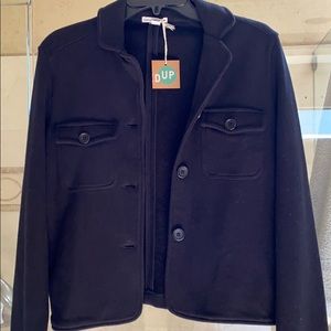 Black Cropped Jacket